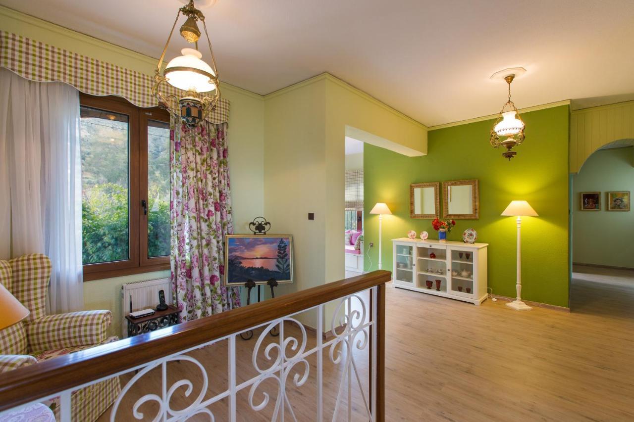 Beachfront Family Villa Katerina With Private Pool, Playground, Bbq & Amazing Sea Views! Petres  Dış mekan fotoğraf