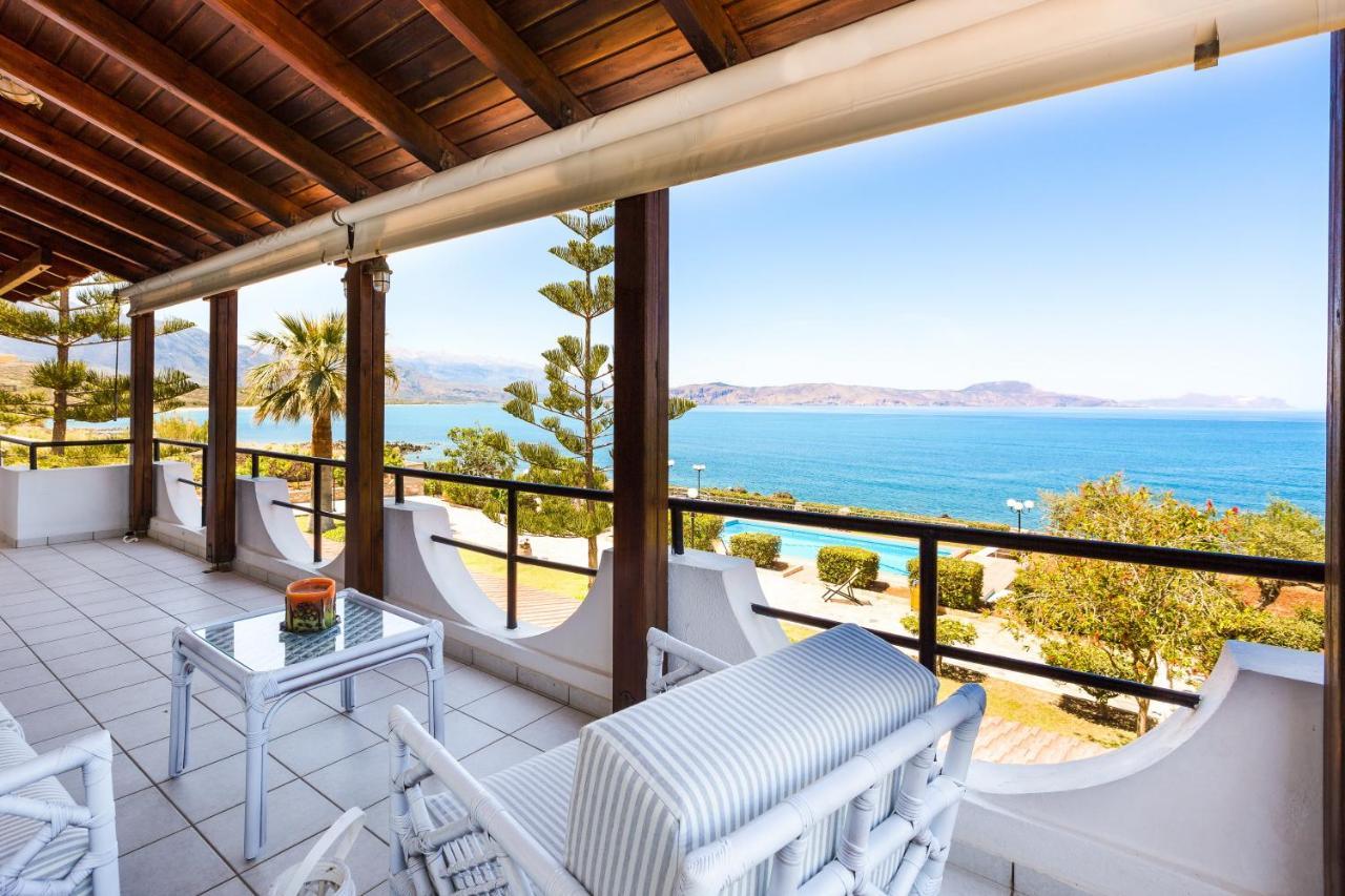 Beachfront Family Villa Katerina With Private Pool, Playground, Bbq & Amazing Sea Views! Petres  Dış mekan fotoğraf